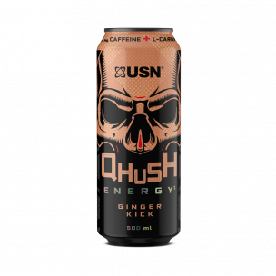 USN Qhush Energy Ginger Kick, 500 мл