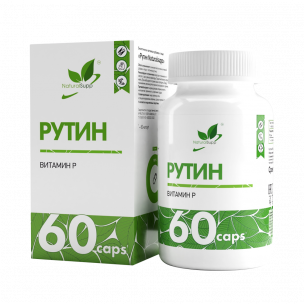 Natural Supp Rutin, 60 капсул