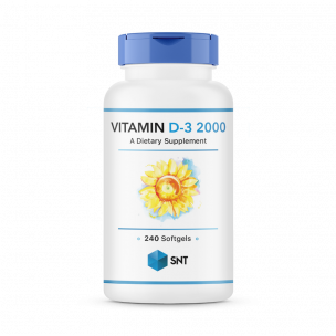 SNT Vitamin D3 2000 IU, 240 капсул