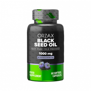 Orzax Black Seed Oil 1000 mg, 60 капсул