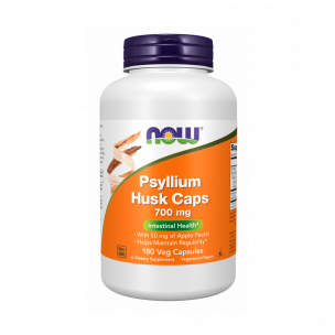NOW Psyllium Husk Caps 700 mg, 180 капсул