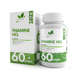 Natural Supp Thiamine HCl, 60 капс