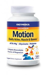 Enzymedica Magnesium Motion 350 мг, 120 капс