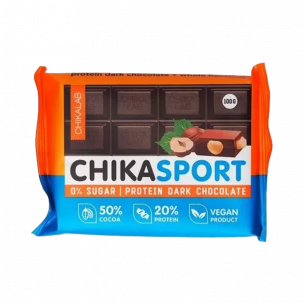 Chikalab Шоколад темный Chika sport, 100 грамм