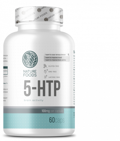 Nature Foods 5-HTP 100 mg, 60 капсул