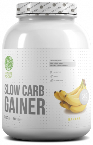 Nature Foods Slow Carb Gainer, 3000 грамм