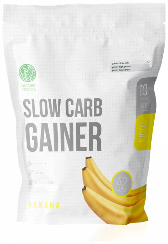 Nature Foods Slow Carb Gainer, 1000 грамм