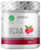 Nature Foods Aminocomplex BCAA, Аминокомплекс БЦАА, 500 грамм