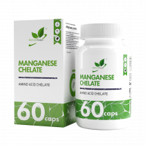 Natural Supp Manganese Chelate, 60 капсул