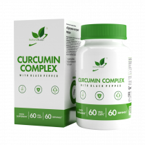Natural Supp Сurcumin+Black Pepper, Куркумин+Экстракт черного перца, 60 капсул