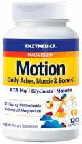 Enzymedica Magnesium Motion, Магнезиум Моушн, 120 капсул