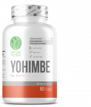 Nature Foods Yohimbe, Йохимбин, 60 капсул