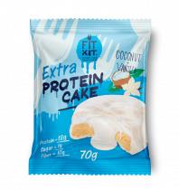 FitKit Protein white Extra cake, 70 г