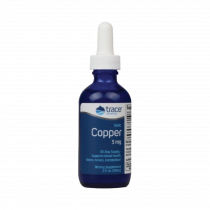 Trace Minerals Ionic Copper 3 mg, 59 мл