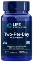 Life Extension Two-Per-Day Multivitamin, Мультивитамины, 120 капсул